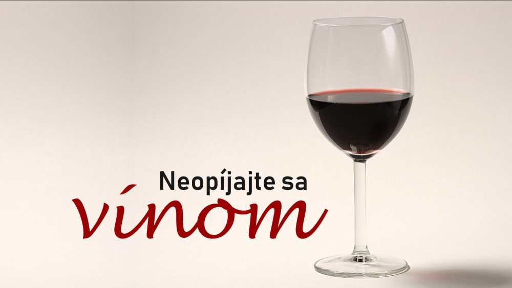 Neopíjajte sa vínom... Image
