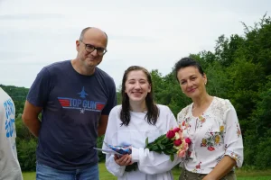 Verejné vyznanie viery krstom na jazere Bukovec